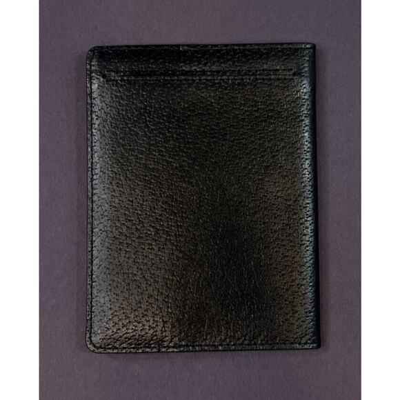 Kate Spade Grove Street Adi Card Wallet Passport Holder Set Black Cream Leather - Picture 6 of 11